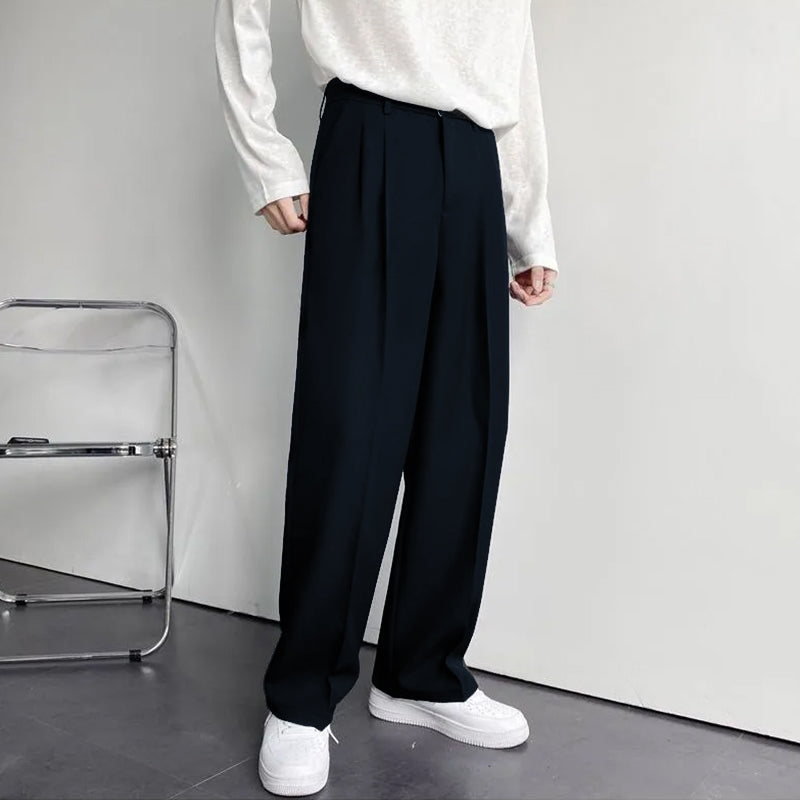 Korean Baggy Loose Fit Pants for Men – Comfort Meets Seoul Street Style
