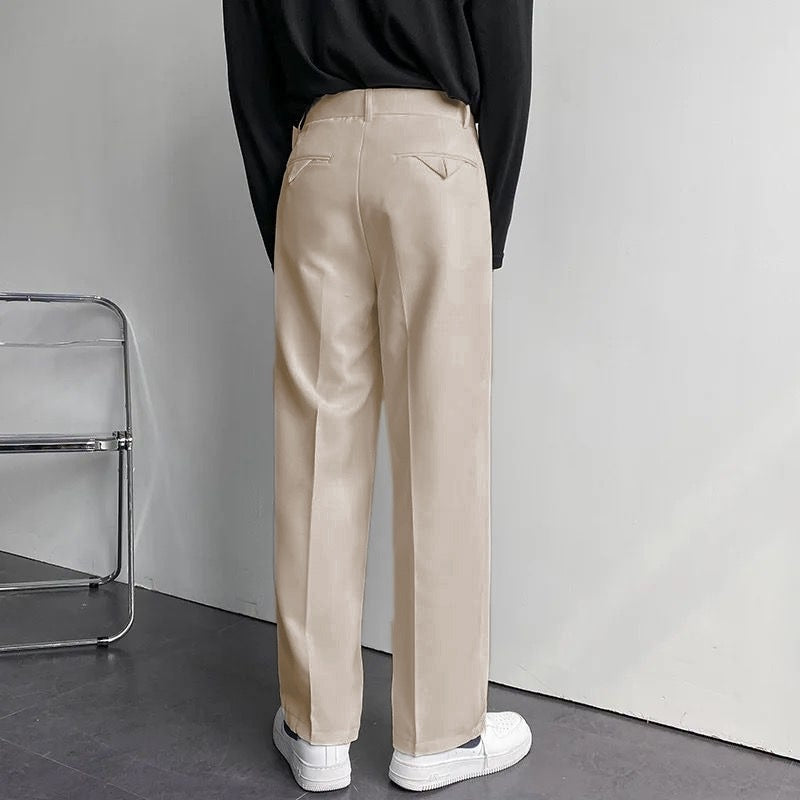 Korean Baggy Loose Fit Pants for Men – Comfort Meets Seoul Street Style