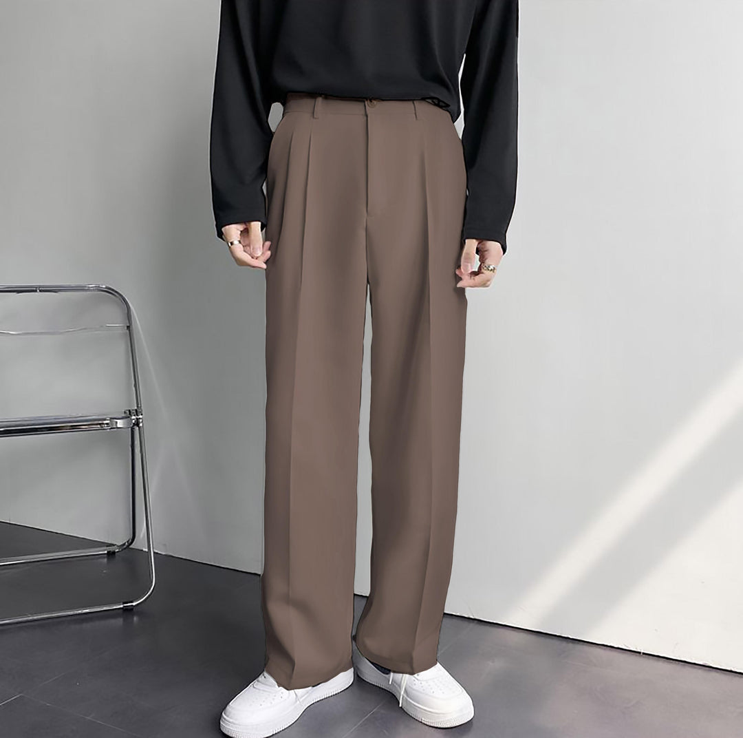 Korean Baggy Loose Fit Pants for Men – Comfort Meets Seoul Street Style