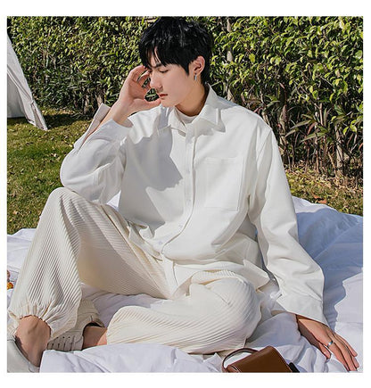 Seoul Swagger Baggy Shirt For Men