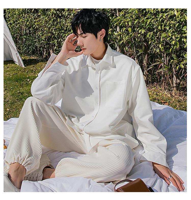 Seoul Swagger Baggy Shirt For Men