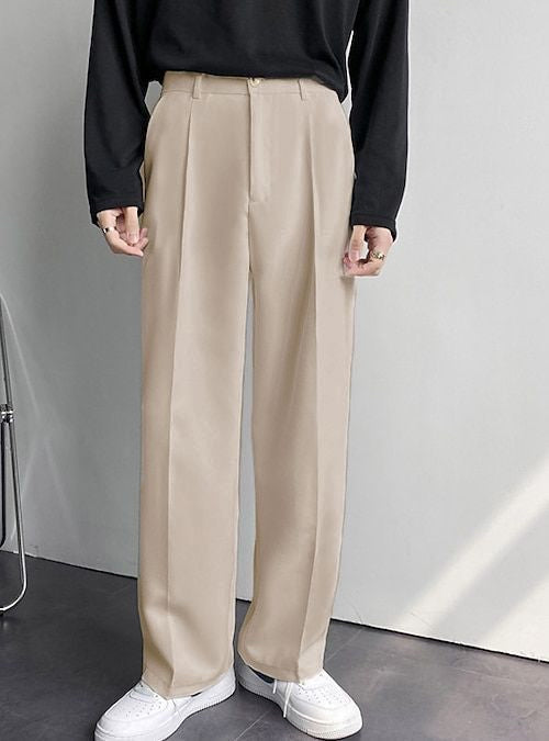Korean Baggy Loose Fit Pants for Men – Comfort Meets Seoul Street Style