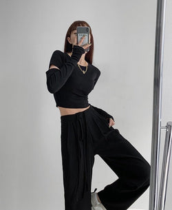 Seoul Strut Baggy Urban Trousers