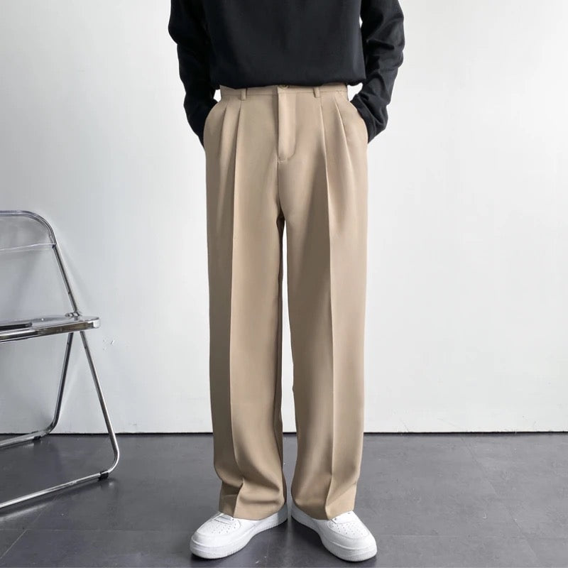 Korean Baggy Loose Fit Pants for Men – Comfort Meets Seoul Street Style
