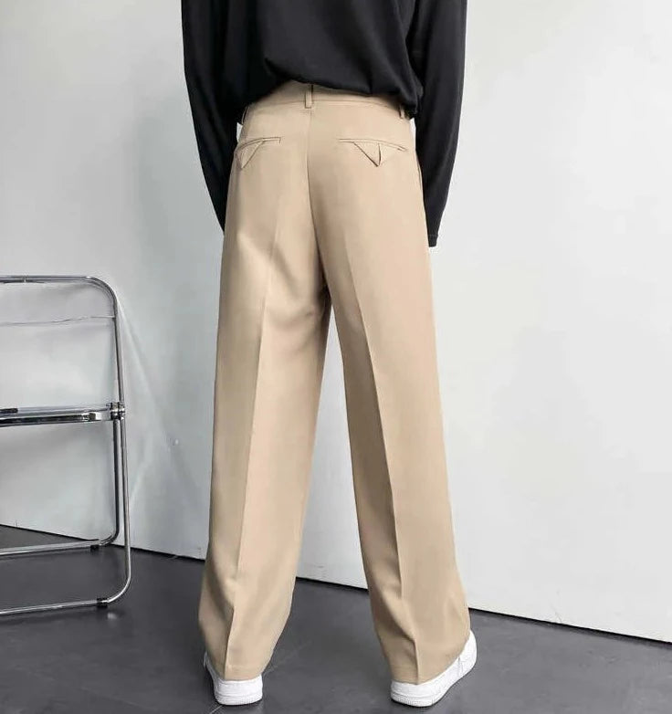 Korean Baggy Loose Fit Pants for Men – Comfort Meets Seoul Street Style