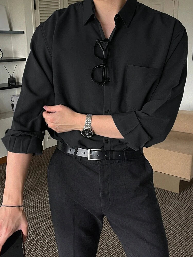 Seoul Swagger Baggy Shirt For Men