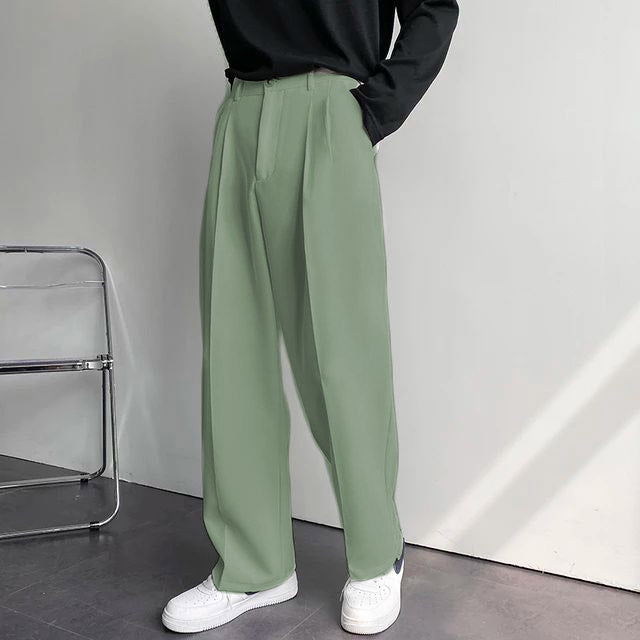 Korean Baggy Loose Fit Pants for Men – Comfort Meets Seoul Street Style