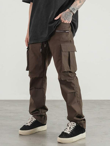 Street Wear Parachute Cargo Pants