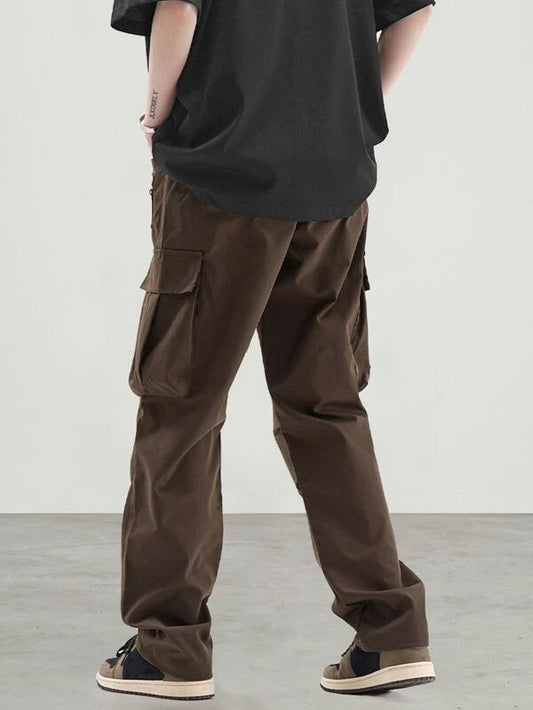 Street Wear Parachute Cargo Pants