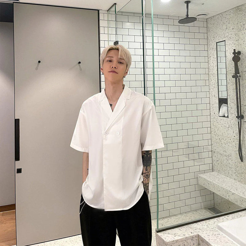 Seoul Tradition Double Button Shirt