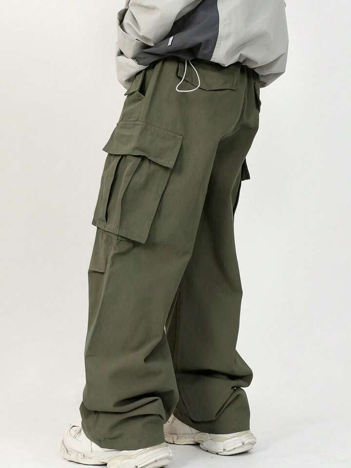 Korean Street Style Cargo Joggers