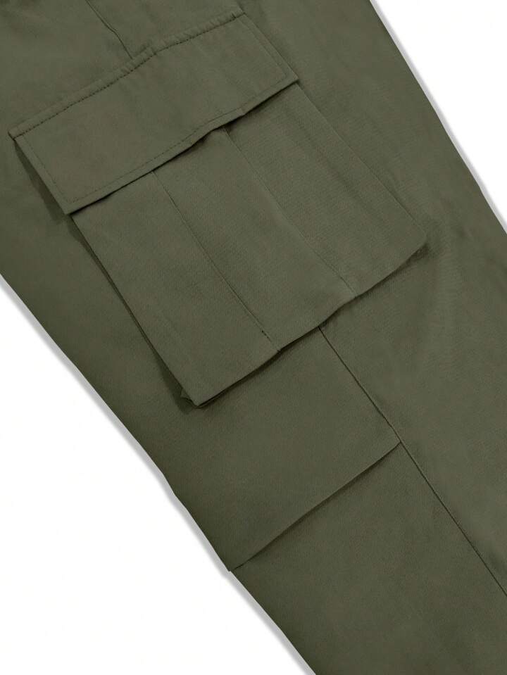 Korean Street Style Cargo Joggers