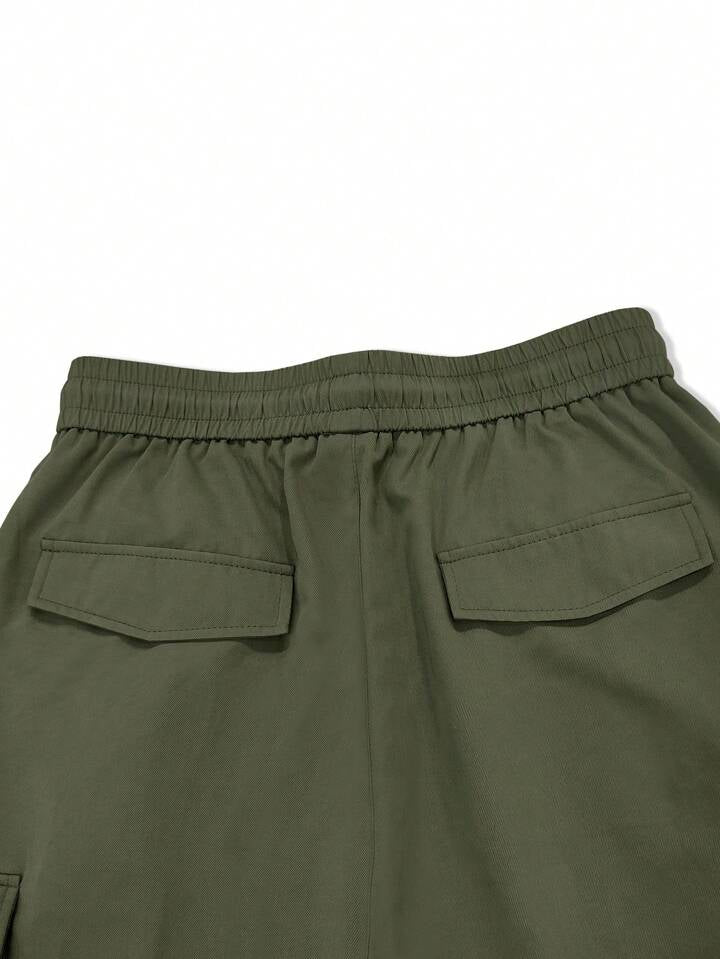 Korean Street Style Cargo Joggers