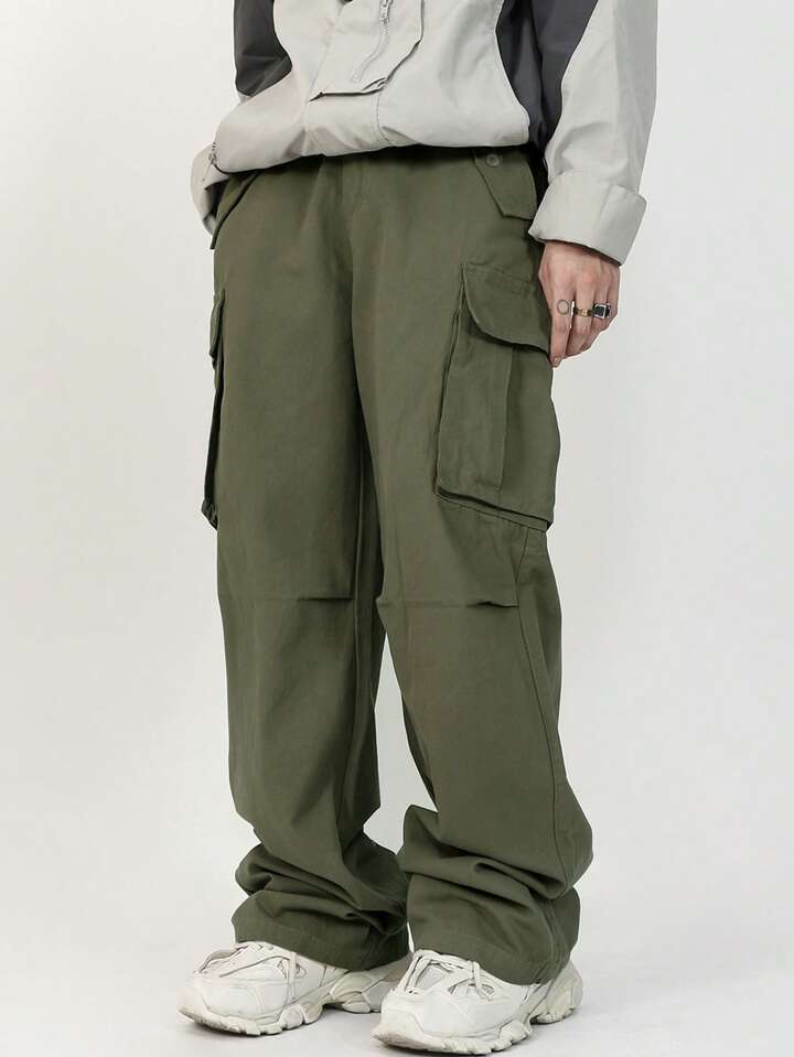 Korean Street Style Cargo Joggers