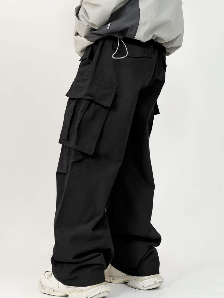 Korean Street Style Cargo Joggers