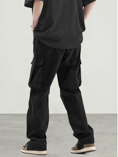Street Wear Parachute Cargo Pants