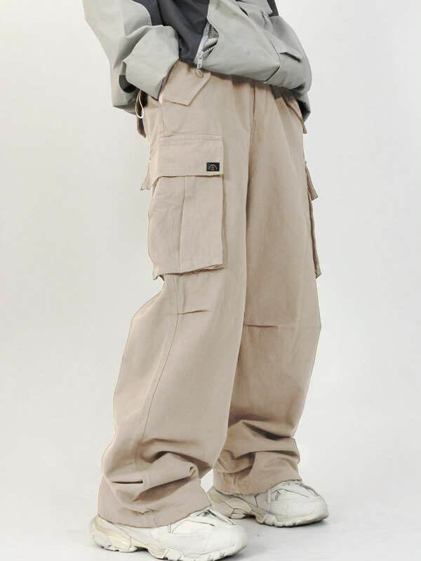 Korean Street Style Cargo Joggers